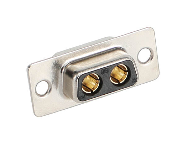 D-SUB 2W2 Female Head Solder Wire Optical Hole