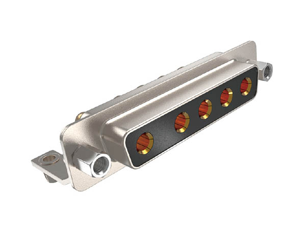 D-SUB 5W590 Degree Female Rivet Bracket Harpoon Lock Screw