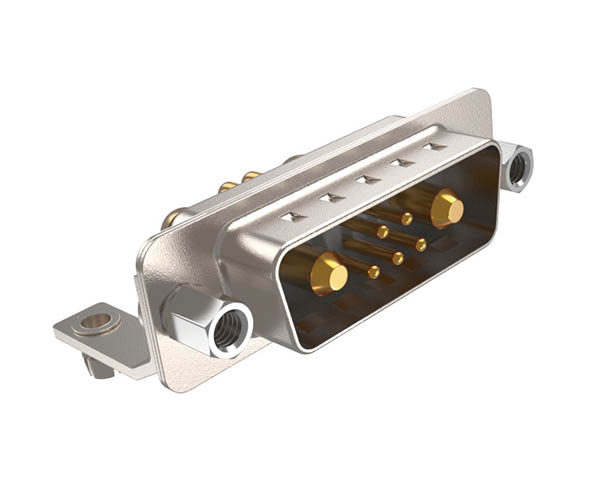 D-SUB 7W290 Degree Male Rivet Bracket Harpoon Lock Screw