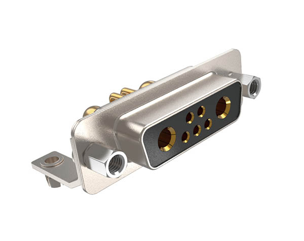 D-SUB 7W290 Degree Female Rivet Bracket Harpoon Lock Screw